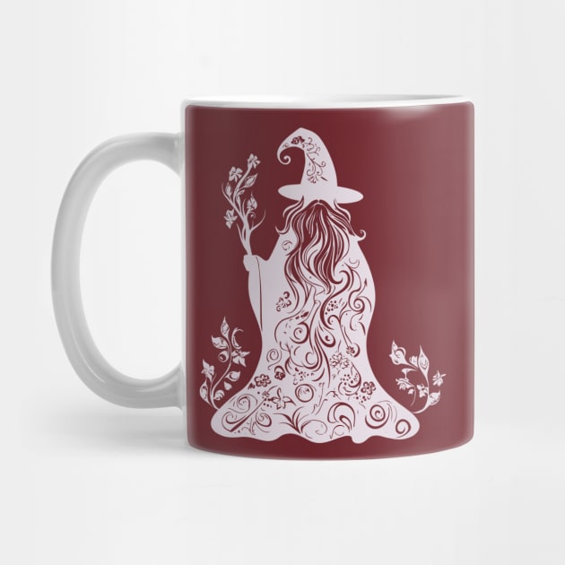 Mystical Floral Wizard – Magic & Nature Collide by TuncGK